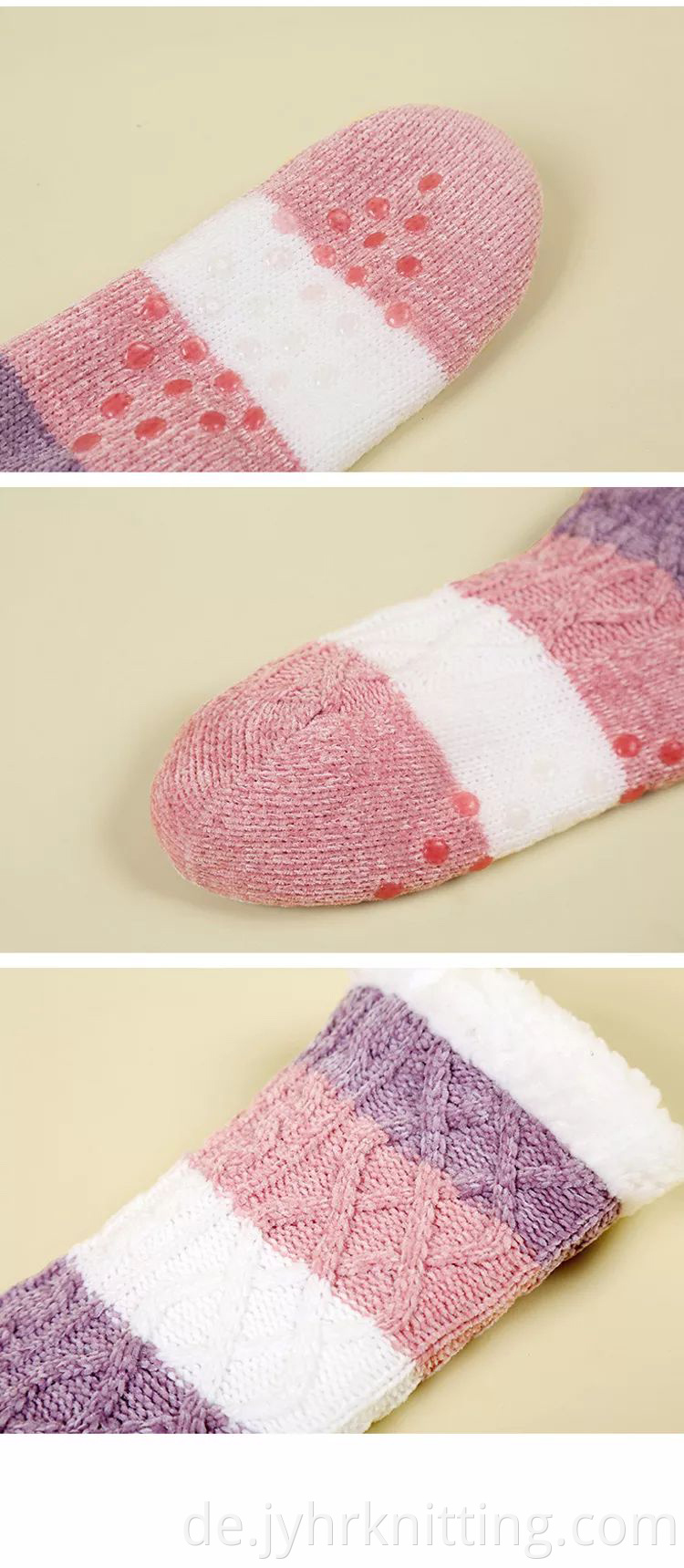 Fleece Lined Inoor Slipper Socks